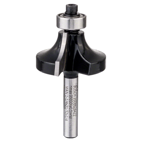 Fresa Bosch  Esq. Redond. y perfil. 3/8"