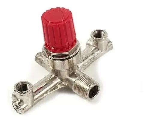 “T” Regulador de Presion para Compresores 50 y 100Lt