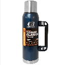 Termo Inoxidable Lusqtoff 1.3LT con Manija Color Azul