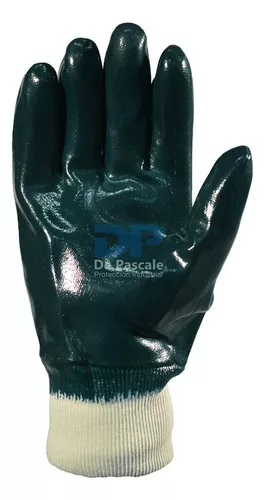 [DPS11155] Guante DPS Sintetico nitrilo Baño Completo Puño Tejido Azul @