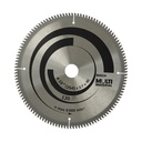 Hoja de Sierra Circular Bosch 10" 120 Dientes Aluminio y Multimaterial
