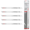 Hoja Sierra Sable Bosch S1122VFR S 0.9x19x225 mm para Pallet x 5u. (ex 2608658030)