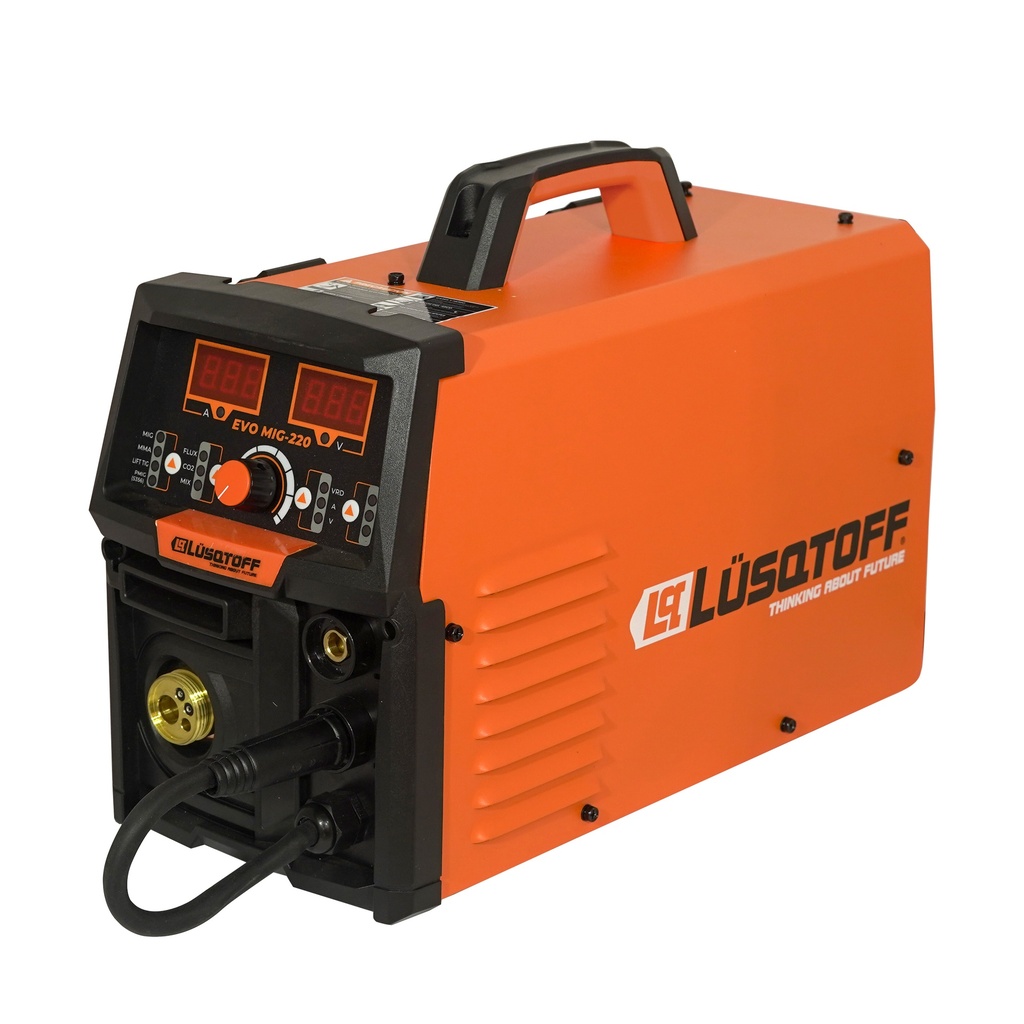 Soldadora Mig Inverter Lusqtoff Dual 200A