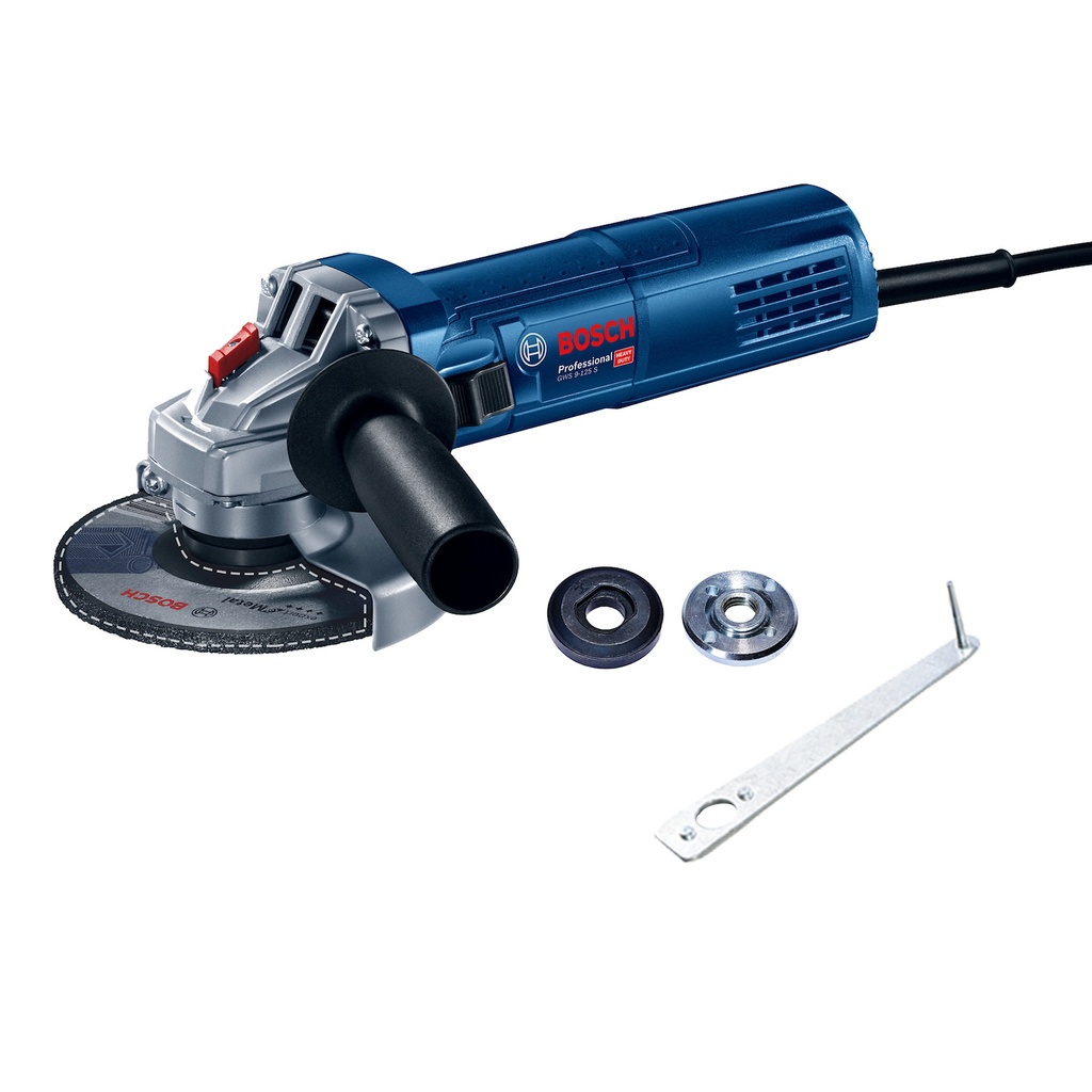 Amoladora Angular Bosch GWS 9-125 S 115mm 900W Velocidad Variable 2800-11000RPM