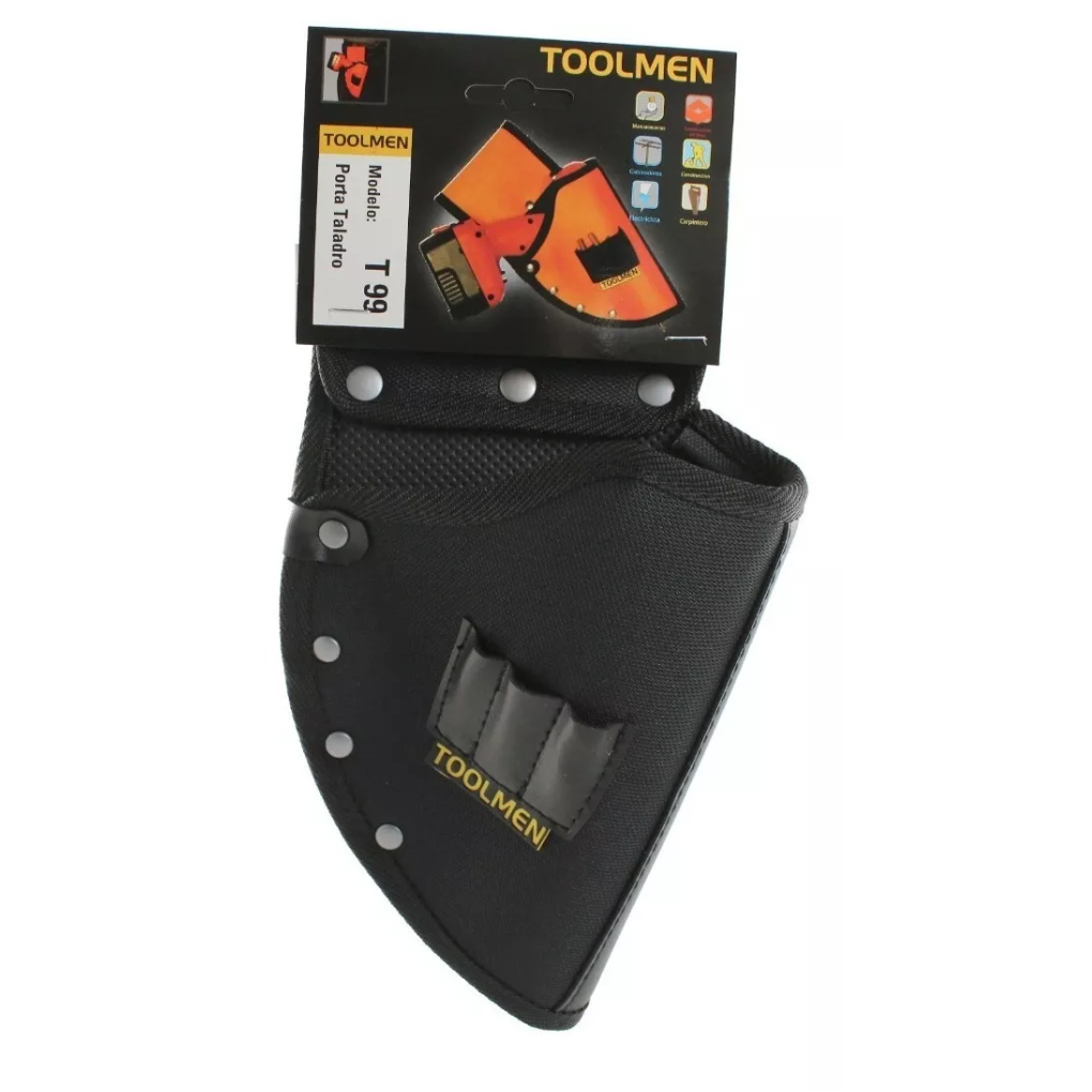 Cinturon Toolmen Porta Taladro. Para taladros, atornilladores, etc.