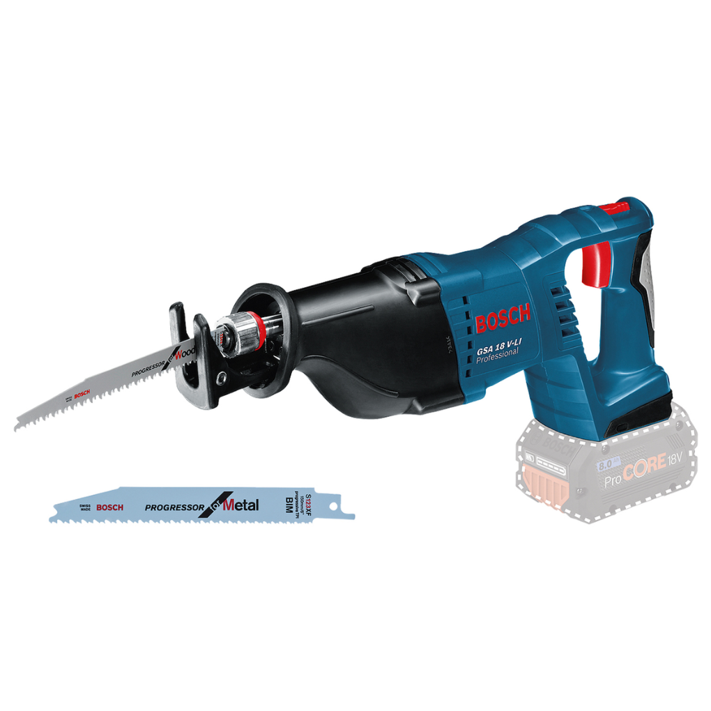 [060164J000] Sierra Sable a Bateria Bosch GSA 18V-LI sin Bateria ni Cargador Discontinuado