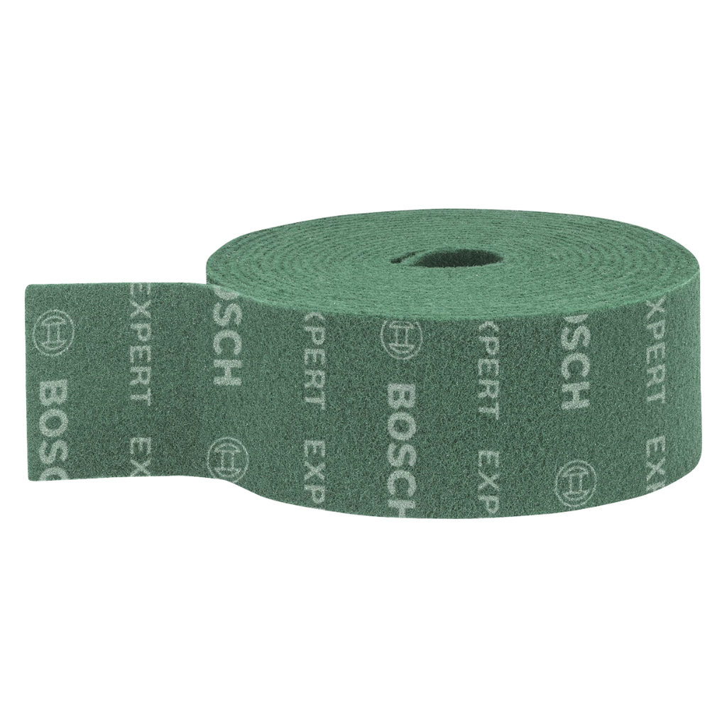 Rollo de Paño Abrasivo Bosch Limpieza General 11,5x1000cm Verde