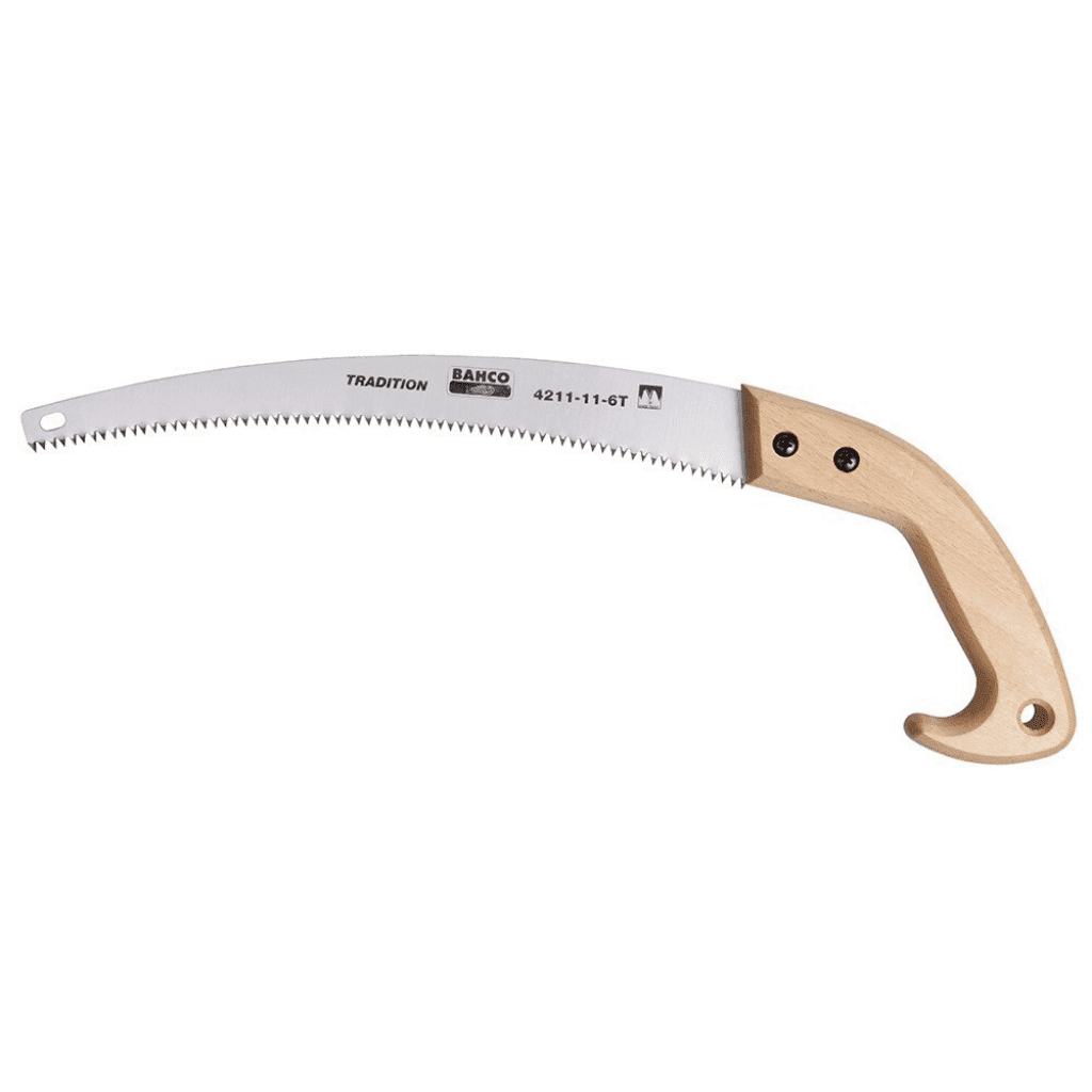 [4212-11-6T] Serrucho Bahco Poda Tradicional - 11" Tradition Mango de Madera