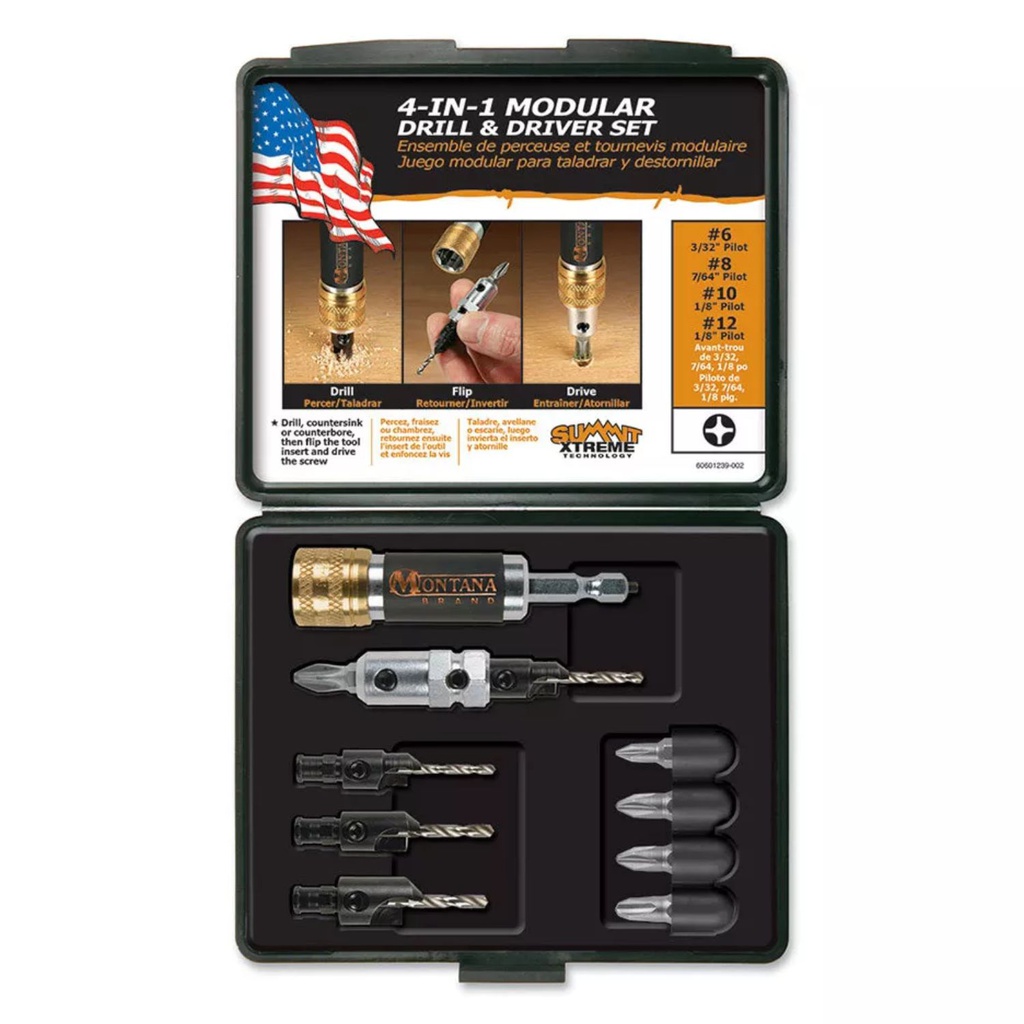 Set Avellanador Montana MB-63123 10 Pcs