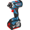 Taladro Atornillador Multifuncion Bosch GSR 18V-60 FC Flexiclick 18V 2AH con 2 Baterias y Cargador