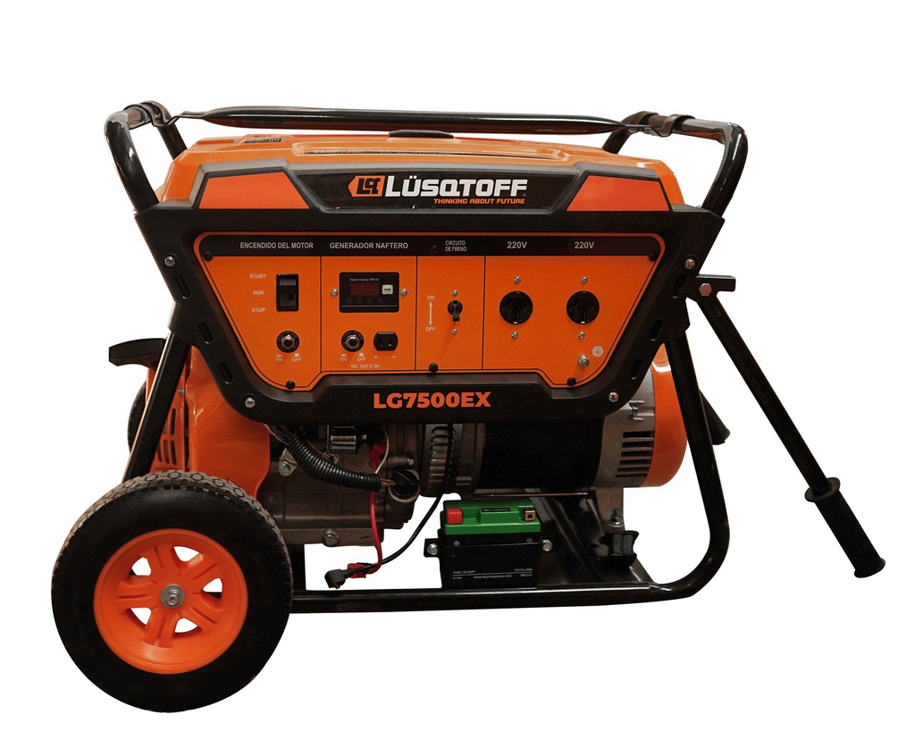 [LG7500EX] Generador 15HP Monofasico 6500watts Lusqtoff