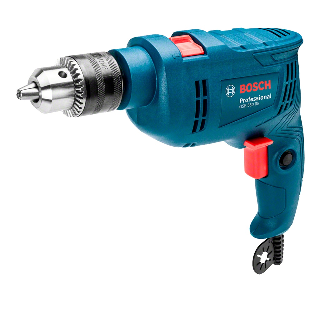 Taladro Percutor  Bosch GSB 550RE 13mm 550W en Caja Carton