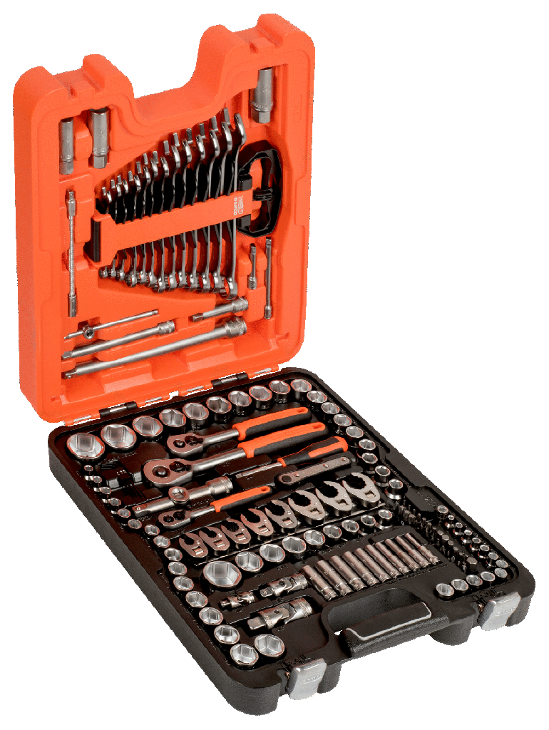 [S 138] Juego de Bocallaves Bahco de 1/4", 3/8" y 1/2"