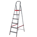 Escalera Plegable Aluminio Lusqtoff 6 Escalones