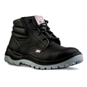 Botin Grafa 70 Modelo 203 Negro Cuero Box Puntera Acero