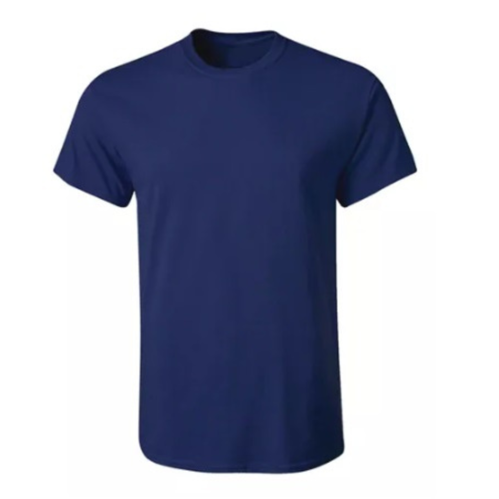 [REMAZXS] Remera Algodon Manga Corta (Azul, XS)