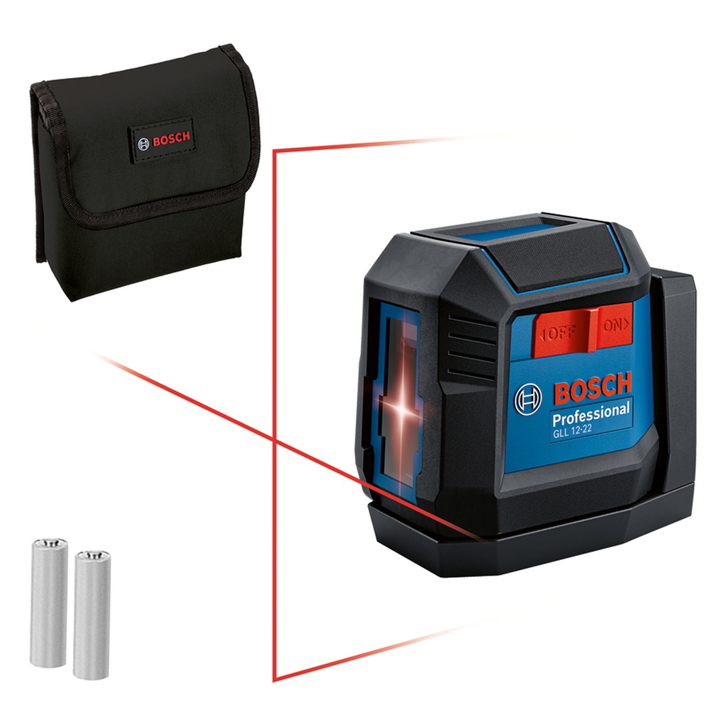 [0601065220] Nivel Laser Bosch GLL 12-22 Luz Roja