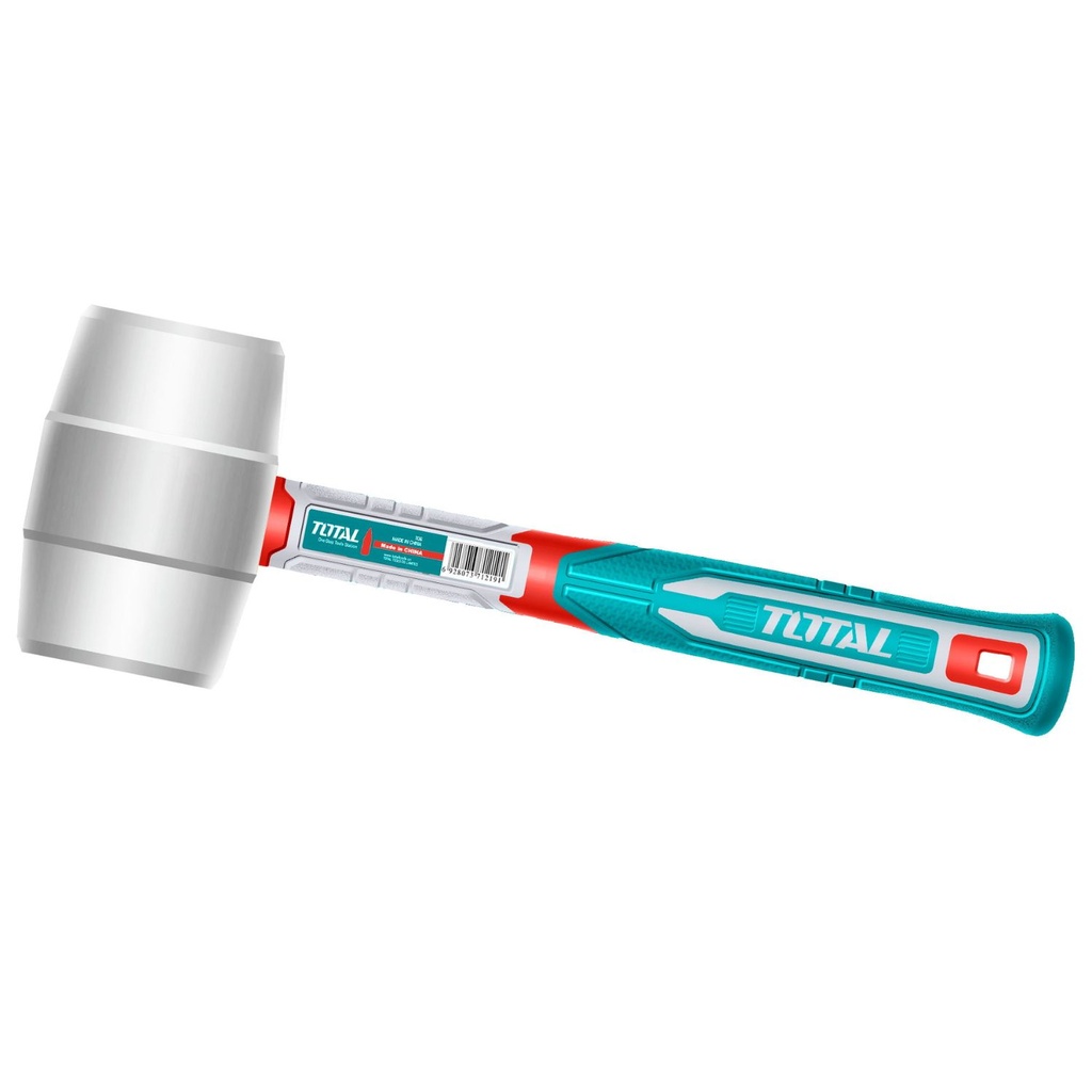 Martillo de Goma Blanca 450gr Total THRUH6916