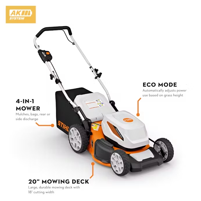 Cortadora de Cesped a Bateria Stihl 36V RMA 348 sin Baterias ni Cargador Linea AK