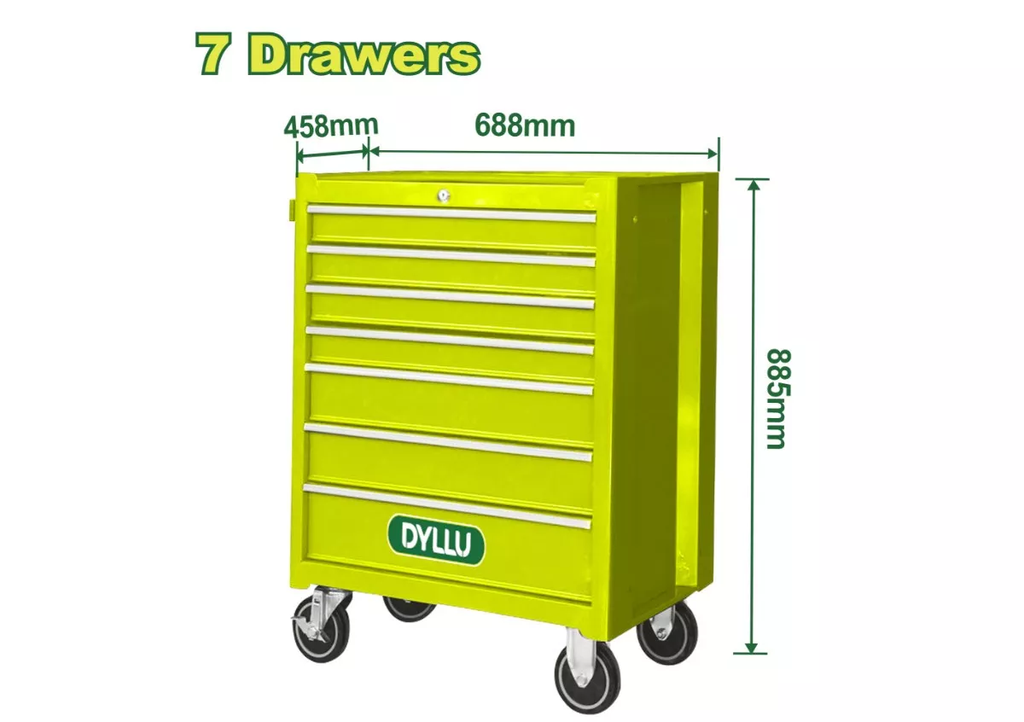 Carro Gabinete 7 Cajones Dyllu DTCS2A07