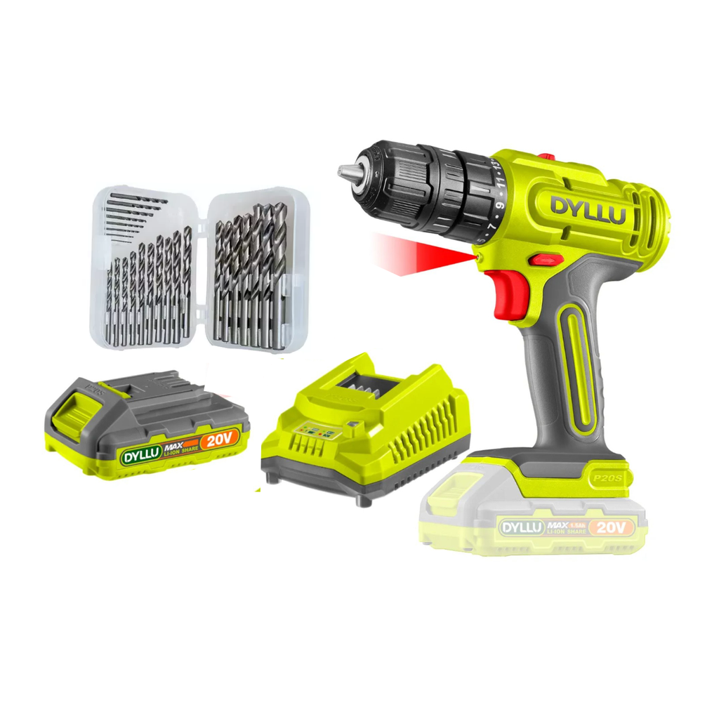 Combo Dyllu Atornillador DTCDP511-4 + Set Mechas Tramontina 43141/525