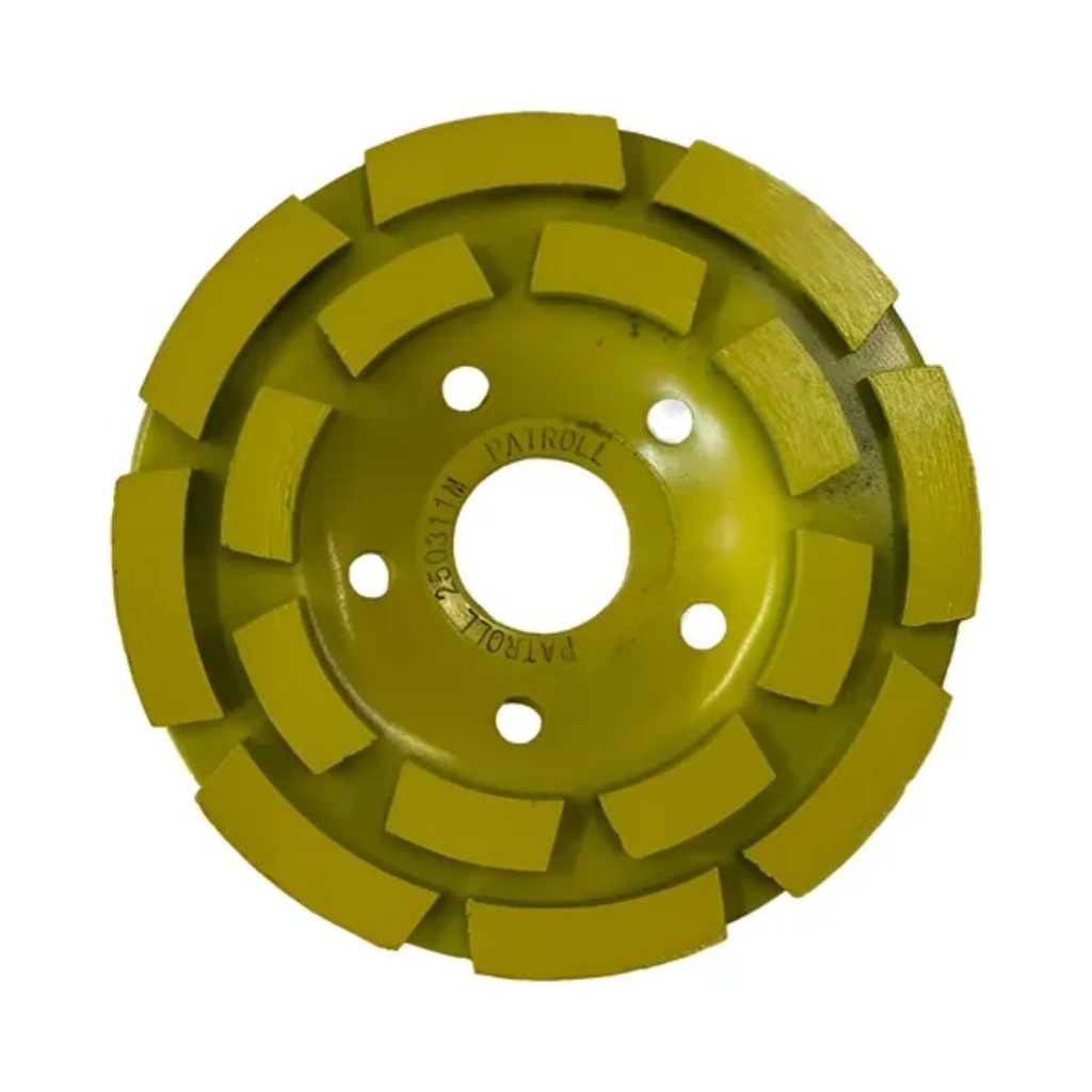 Muela Diamantada Patroll Doble Hilera 4" 