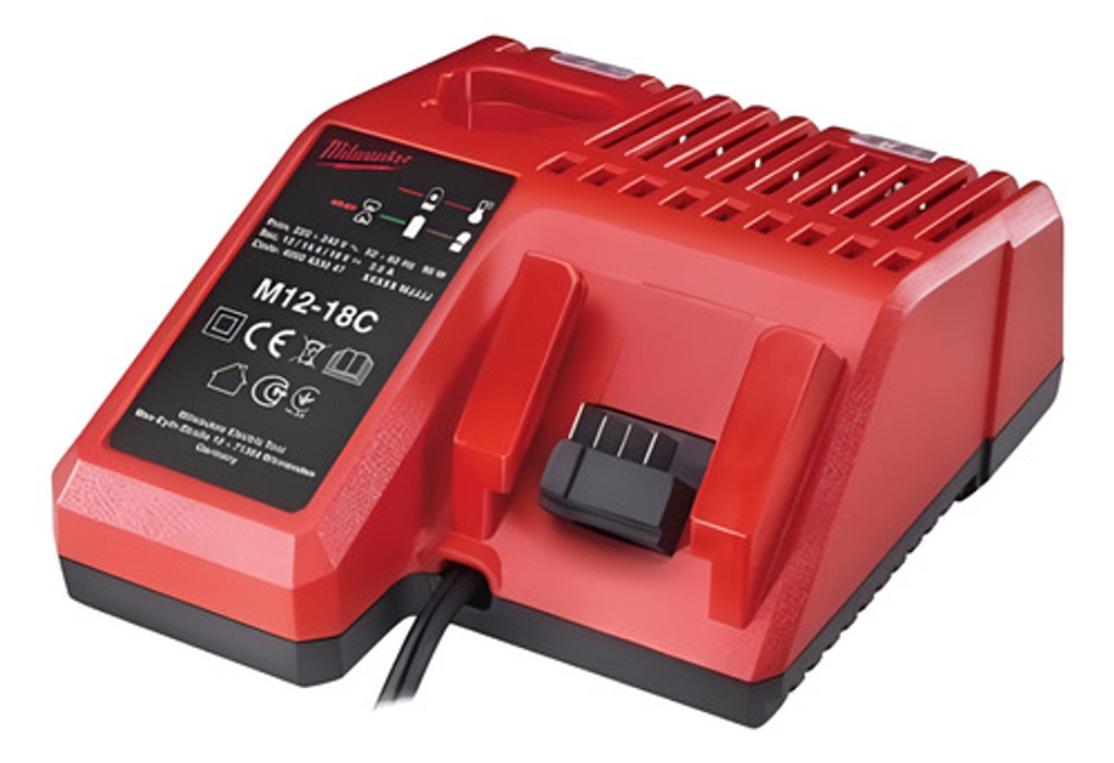 Cargador Milwaukee Multiple 18V y 12V