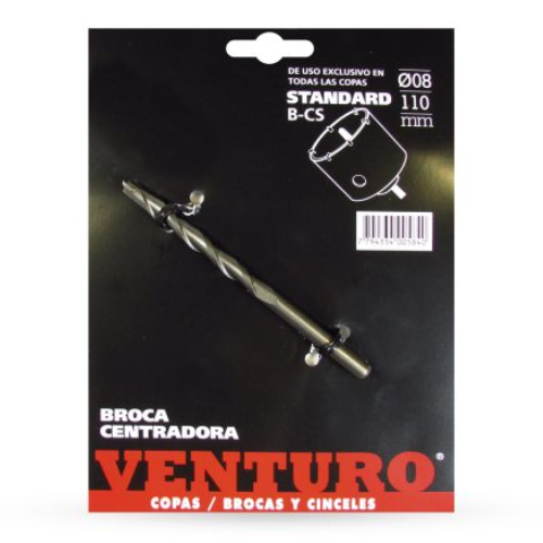 [B-CS] Broca para Copa Widia  Venturo  Centradora Standard