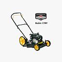 Cortadora Cesped Dibra Serie 675EXI sin Bolsa Ruedas Altas Carcasa 20”