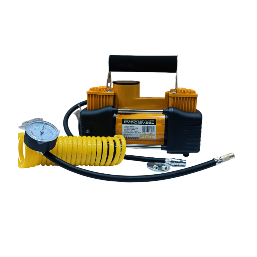 [FMT-C12V.85L] Compresor FMT 12V 150PSI 23A 85 l/m °