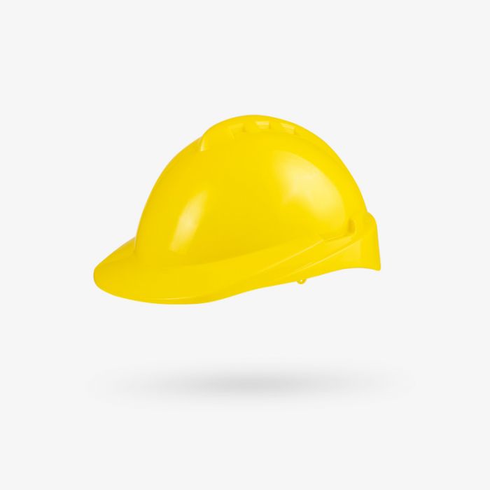 Casco Libus Milenium Class Sin ventilacion Amarillo