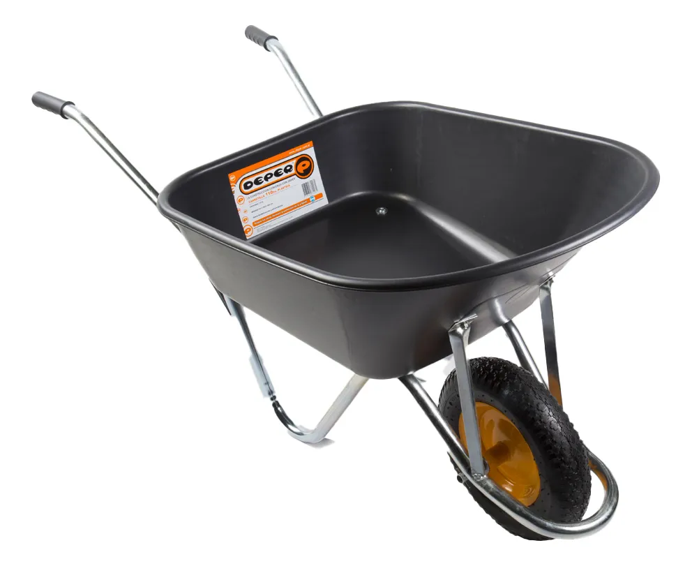 Carretilla Plastica Deper 110 Lts Ruedas Neumaticas