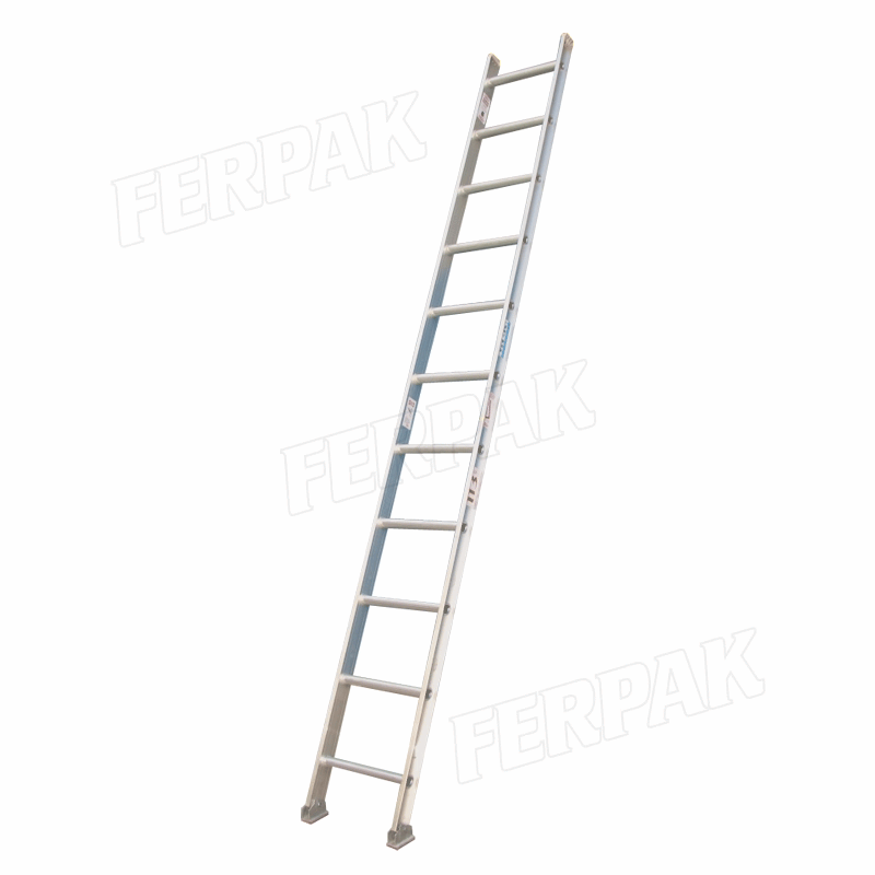 Escalera Ferpak De Aluminio Simple (4 Escalones)1,2mts Long. Nom Serie 1000 Tipo I Cap. Carga 113kg   #