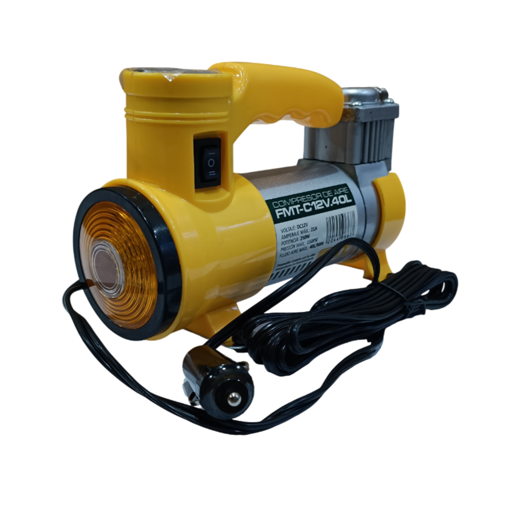 Compresor FMT 12V 150PSI 21A 40 l/m °