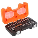 Juego de Bocallaves Bahco Y Accs 1/4" 16pzas