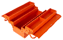Caja de Herramientas Bahco con Fuelle Colores Varios