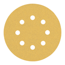 Hoja de Lija Bosch con Velcro 150mm Grano 180 x 5u. (ex 2608605090)