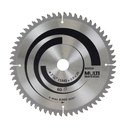 Hoja de Sierra Circular Bosch 7.1/4" 60 Dientes Aluminio y Multimaterial