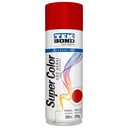 Pintura en Aerosol Super Color Acrilica Tek Bond x 350ml/250grs Color Rojo 