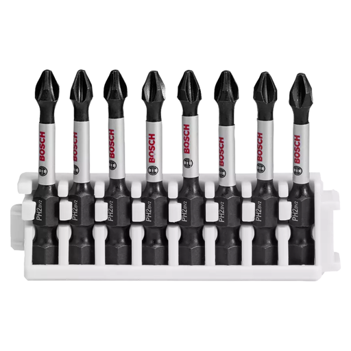 [2608522330] Set Puntas de Atornillar de Impacto Bosch Phillips Ph2x50mm x 8u.