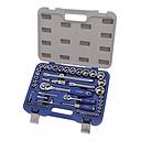 [129A-53-4] Juego Tubos Irimo Pulgada Encastre 1/4" y 1/2" 53 Piezas