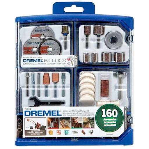 [26150710AK] Kit Dremel de 160 Accesorios Multiuso
