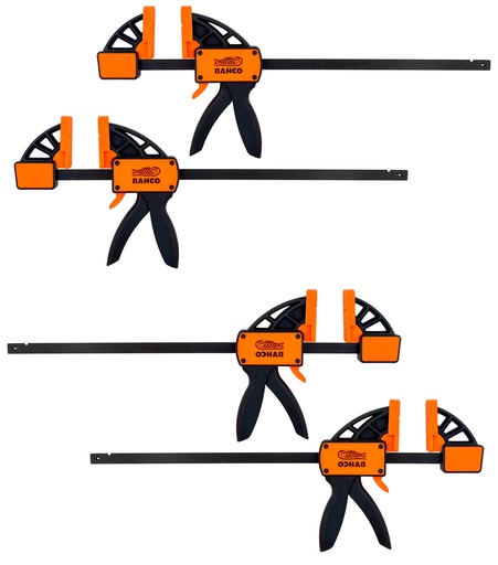 [QC-300A/150A-4 P-SET] Set de Prensas Rapidas Bahco QC-300A QC-150A