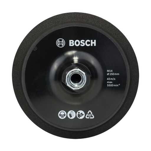 [2608612027] Respaldo con Velcro Bosch para GPO Rosca M14