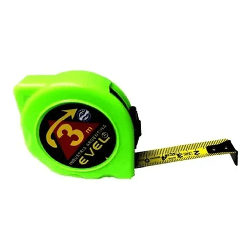 [503-EVEL] Cinta Metrica Evel Retroblok Fleje 16mm 3mts 