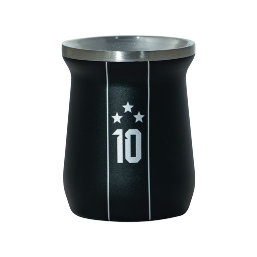 [MATLN3E-9] Mate Lusqtoff 300ml Color Negro 3 Estrellas