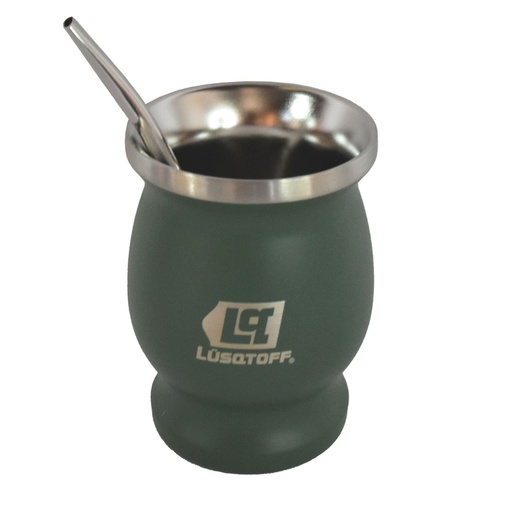 [MATLV-8B] Mate Lusqtoff 300ml Color Verde con Bombilla