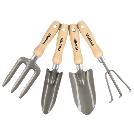 [15030] Juego de 4 herramientas Truper para jardín