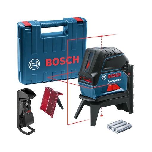 [0601066E02] Nivel Bosch Autonivelante Combinado GCL 2-15 + Soporte RM1