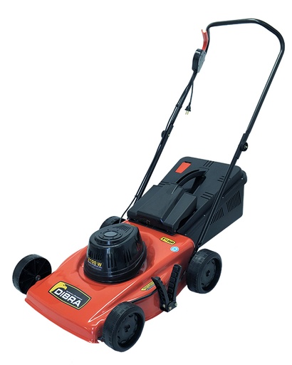 [R60E] Cortadora Cesped Dibra 2100W con Bolsa 6 Posiciones Corte 450mm